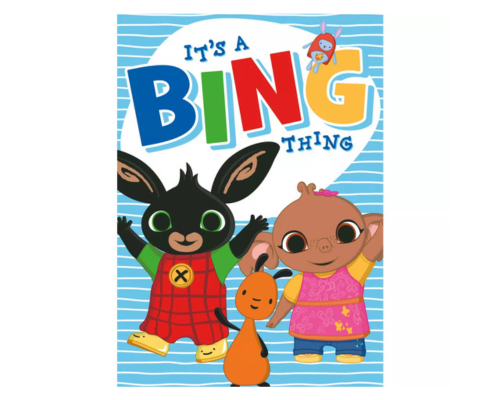 Laste fliistekk Bing Thing, 100x150 cm