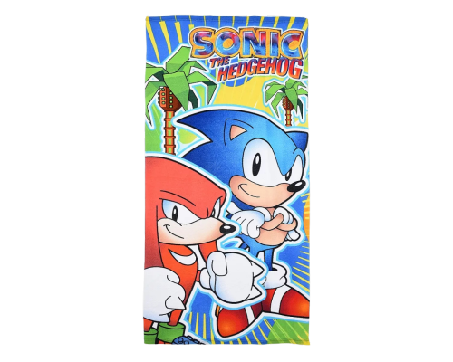 Sonic the Hedgehog rätik, suurus 70x140 cm