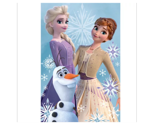 Laste fliistekk Disney Frozen, 100x150 cm