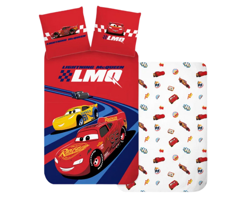 Laste voodipesukomplekt Disney Cars, 100x135, 2-osaline