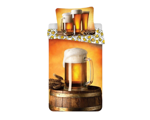 Комплект постельного белья Beer, 140x200, 2 части