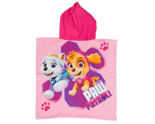 Poncho rätik Paw Patrol Beach, 50x115 cm