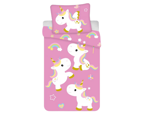 Unicorn Fun laste voodipesukomplekt, 100×135 cm, 2-osaline