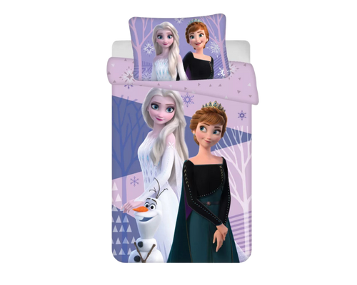 Disney Frozen Purple laste voodipesukomplekt, 100×135 cm, 2-osaline