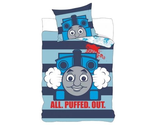 Laste voodipesukomplekt Thomas and Friends All Puffed, 140x200, 2-osaline